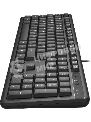 Клавиатура проводная A4Tech KKS-3, USB, черный