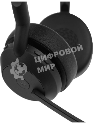 Гарнитура Jabra Evolve2 55 чёрный, беспроводная, Bluetooth, до 18 ч