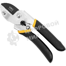 Секатор Deli DL580205 Размер 200 мм. Макс диаметр резки 15 мм. Сталь 55С. Термообработаная поверхность. Тефлоновая уплотненная пластиковая ручка.