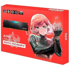 Оперативная память XPG Lancer, DDR5, 32Gb (2x16Gb), 6400MHz, CL32, DIMM, с радиаторами, RGB, черный