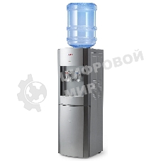 Кулер для воды AEL LD-AEL-28, верхняя загрузка, нагрев 90 °С, охлаждение 15 °С, серебристый/серый