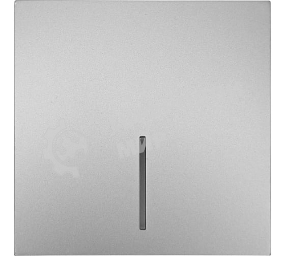 Выключатель 1-кл. с индик. СП ZIMA IP20 10А безвинт. зажим серый матовый LEZARD 704-7488-111QC