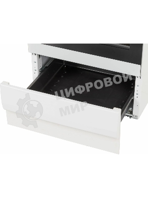 Плита электрическая Hansa FCCW54000 белый, конфорок 4 шт, духовка 68 л, 50 см x 85 см x 60 см