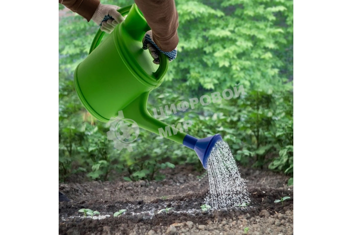 Лейка садовая Сибртех 67521 10 л, с горловиной, пластмассовая