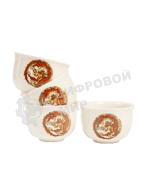 Набор чайный Mystery MEK-1624 1.2л, белый, 1500 Вт, (корпус: керамика)