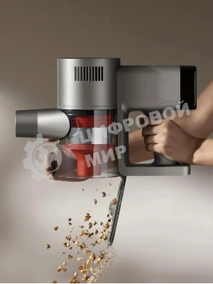 Пылесос вертикальный Xiaomi Vacuum Cleaner G30 Max EU серый, питание от аккумулятора, 280 Вт, уборка сухая, пылесборник 0.8 л