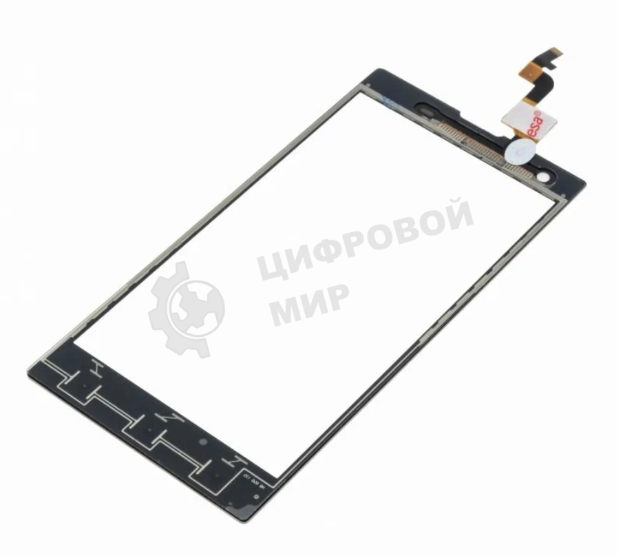 Сенсорное стекло (тачскрин) для Fly IQ4511 Tornado One Octa, черное