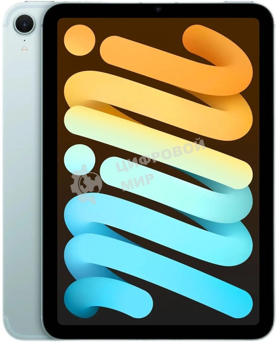 Планшет Apple iPad mini 2024 Wi-Fi + Cellular A2995, 8Gb, 256Gb, LTE, 5G, iOS, голубой