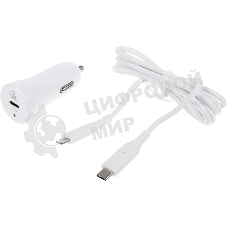 Комплект зарядное устройство Hama H-183297 3A PD для Apple кабель Apple Lightning/Type-C белый