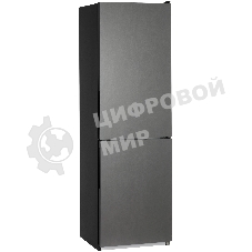 Холодильник Nordfrost NRG 162NF GTM матовый графит двухкамерный 205/105л морозилка снизу, No Frost