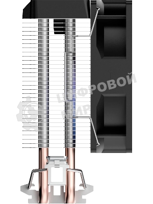 Кулер для процессора Ocypus Gamma A20 BK ARGB, 92mm FARGB FAN, Top FARGB Panel, 2 HEAT PIPES, 3-PIN, 1900 RPM, 21DBA, HYDRO BEARING, LGA115X/1200/1700/18XX, AM4/AM5