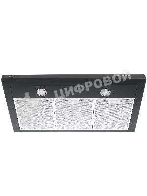 Вытяжка каминная Elikor Квадра 90П-650-К3Д антрацит, 90 см, 650 куб. м/ч, 56 дБ