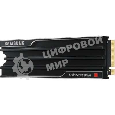 Накопитель SSD 4Tb Samsung 9100 PRO, M.2, PCI-E 5.0 x4, TLC 3D NAND R/W - 14800/13400 Mb/s с радиатором