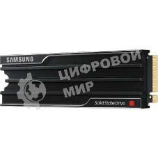 Накопитель SSD 4Tb Samsung 9100 PRO, M.2, PCI-E 5.0 x4, TLC 3D NAND R/W - 14800/13400 Mb/s с радиатором
