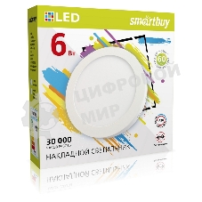 Накладной светильник Smartbuy (SBL-RSDL-6-65K) 6w/6500K
