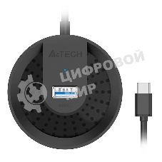 Разветвитель USB 3.0 A4Tech HUB-30C 4порт. черный