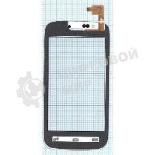 Сенсорное стекло (тачскрин) для Explay A400, белое
