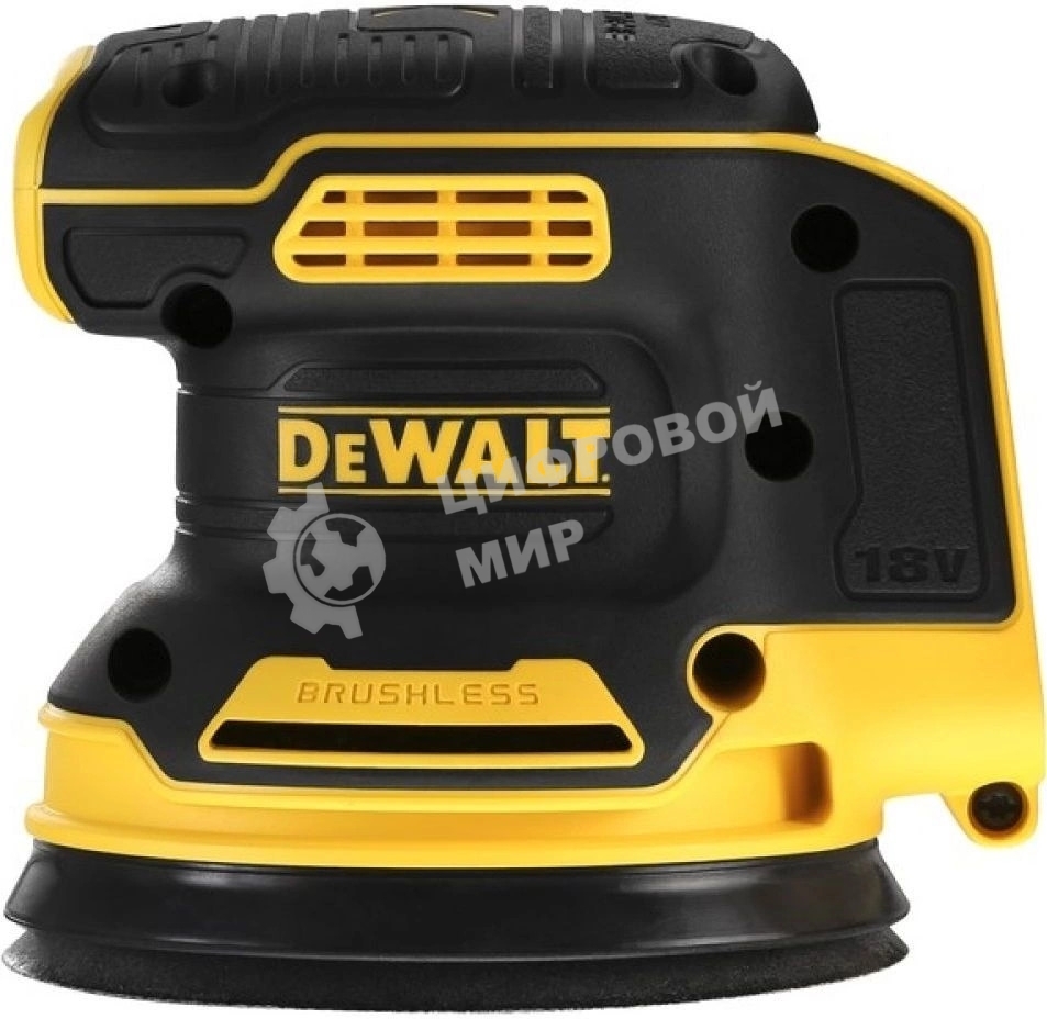 Эксцентриковая шлифовальная машина DeWalt DCW210NT-XJ D125мм аккум. жестк.кейс
