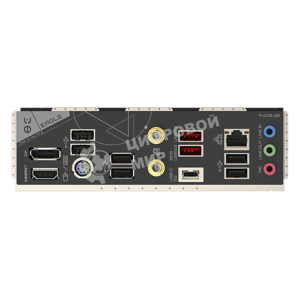 Материнская плата GIGABYTE B650 EAGLE AX (V1.1), AM5, AMD B650, 4xDDR5, 4xSATA, 3xM.2, 1xPCI-E 4.0 x16, 3xPCI-E 3.0 x1, 1xHDMI, 1xDP, 1x 1Gb LAN, 2xUSB 3.2 Gen 2, 1xUSB 3.2 Gen 1, 6xUSB 2.0, 3x3.5 мм, 7.1, Standard-ATX