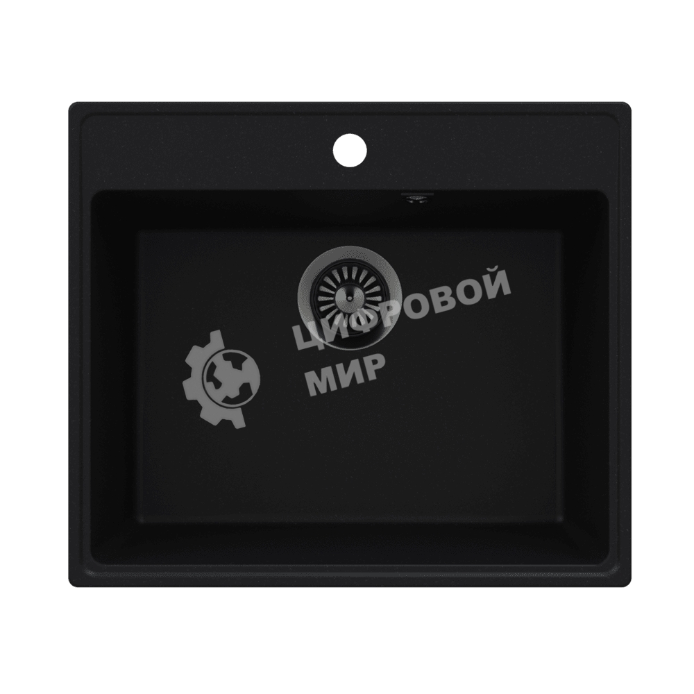 Кухонная мойка Maunfeld Perla 580 MFQS-580B черный