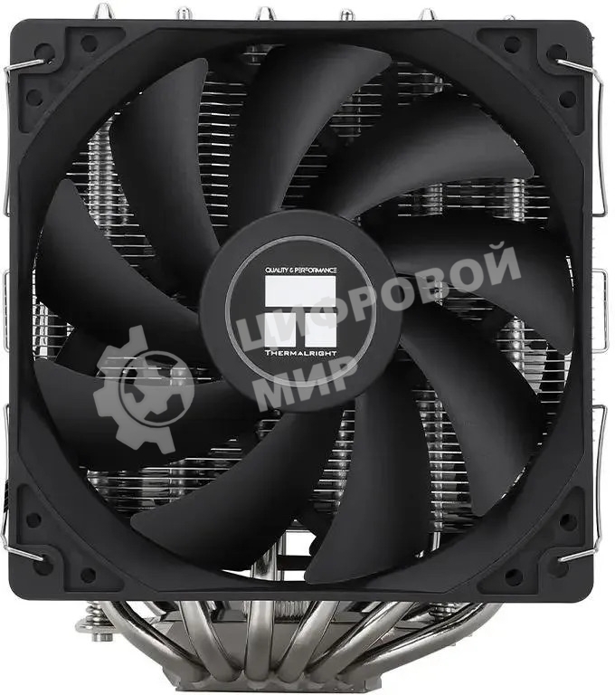 Устройство охлаждения(кулер) Thermalright Peerless Assassin 120 SE Soc-AM5/AM4/1200/1700/1851 черный 4-pin 25.6dB Al+Cu 730gr Ret (PA120-SE)