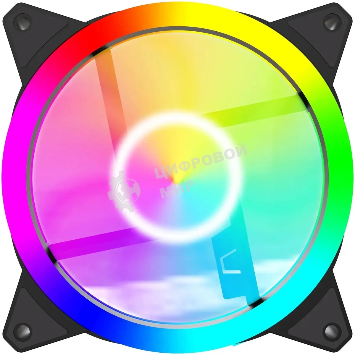 Вентилятор для корпуса Bloody BD-CF120ARGb4 ARGb черный, 120 мм, 1600 об/мин, 26 дБ, 4 pin