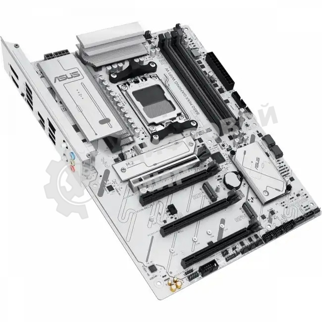 Материнская плата ASUS B850 MAX GAMING WIFI W, AM5, AMD B850, 4xDDR5, 4xSATA, 3xM.2, 1xPCIe 5.0 x16, 1xPCIe 4.0 x4, 2xPCIe 3.0 x1, 1xDisplayPort, 1xHDMI, 1x2.5Gb LAN, Wi-Fi 6E, Bluetooth 5.3, 1xUSB-C 10Gbps, 3xUSB-A 10Gbps, 2xUSB-A 5Gbps, 2xUSB-A 2.0, 3x3