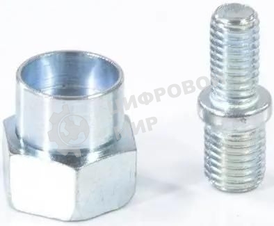 Катушка Denzel 96316 универ. триммер. гайка м10 гайка м8 винт м8-м10 лев. резьба шаг 1.25мм