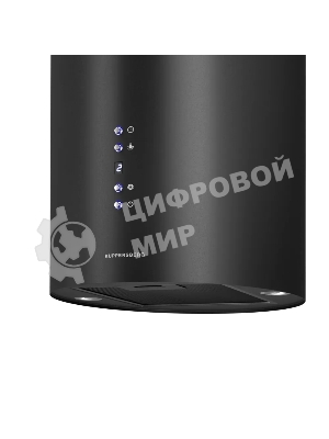 Вытяжка Kuppersberg, цилиндрическая, настенная, 35 см, электронное кнопочное управление, таймер, отвод/рециркуляция, 3 скорости, производительность 850 м3/ч, LED освещение, обратный клапан, уровень шума 68 дБ, угольный фильтр CF110 (опция), цвет черный