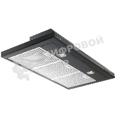 Вытяжка каминная Elikor Квадра 90П-650-К3Д антрацит, 90 см, 650 куб. м/ч, 56 дБ