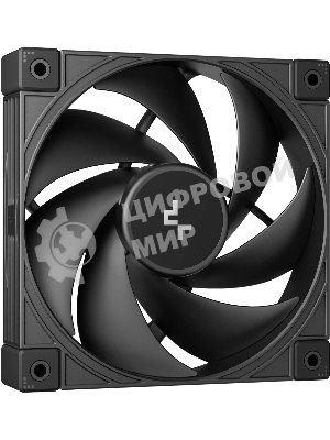 Кулер для процессора DEEPCOOL AK400 G2 DIGITAL NYX LGA1851/1700/1200/115X/AM5/AM4 (12шт/кор, TDP 220W, PWM, Fan 120mm, 4 тепл. трубки, черный) RET