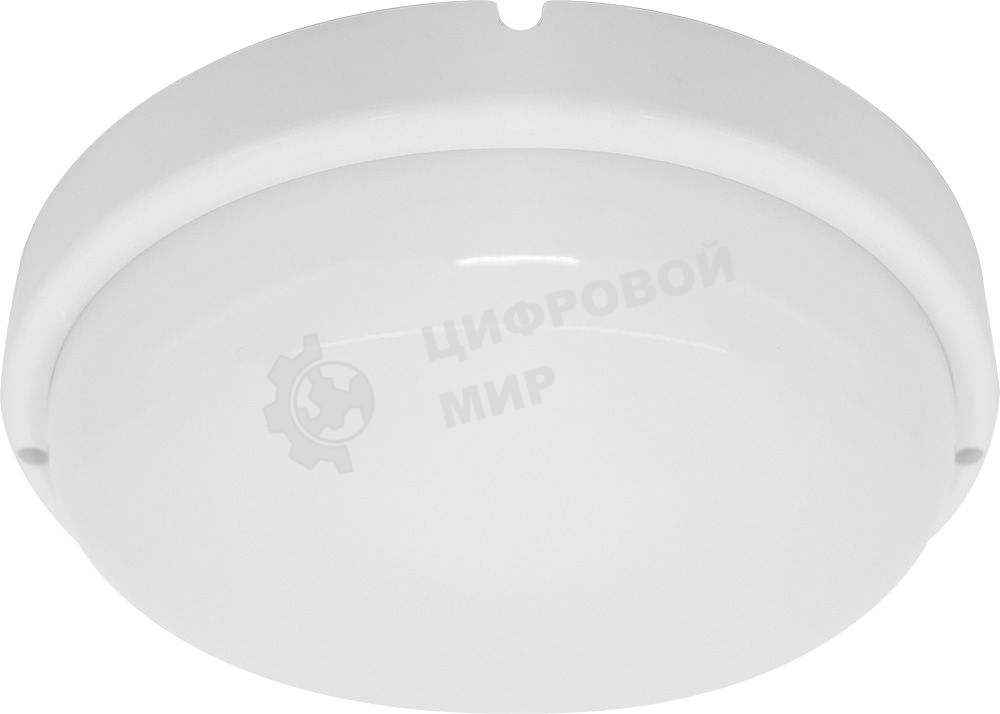 Светильник накладной пылевлагозащищенный ЖКХ Feron AL3005 12W 900Lm 4000K в пластиковом корпусе, IP65, белый, 167x50мм