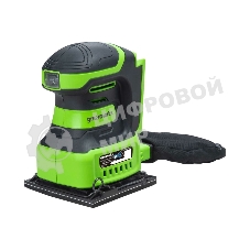 Плоскошлифовальная машина аккумуляторная GreenWorks G24SS14, 24 В, без АКБ и ЗУ (3100507)