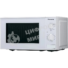Микроволновая печь Panasonic NN-SM221WZPE белый, 20 л, 800 Вт, переключатели - поворотный механизм