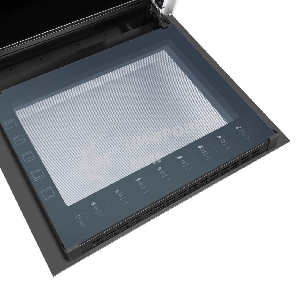 Плита электрическая Maunfeld MEC55CW07 белый, конфорок 4 шт, духовка 60 л, 50 см x 85 см x 60 см