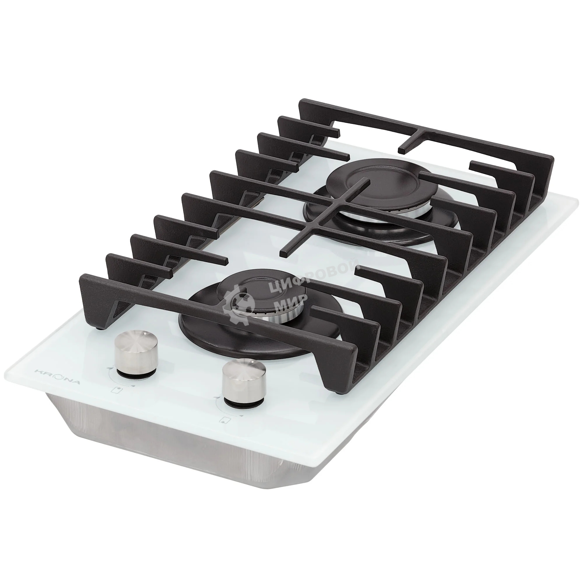 Газовая варочная панель Krona HAGEL 30 WH независимая, белый