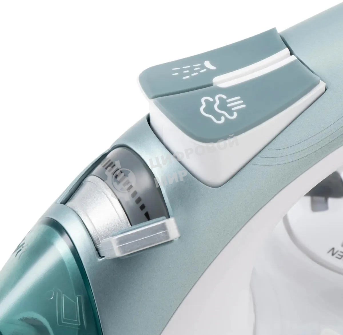 Утюг Hyundai H-SI01223 белый/изумрудный