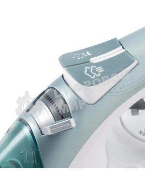 Утюг Hyundai H-SI01223 белый/изумрудный, 3000 Вт, 25 г/мин, 220 г/мин, 420 мл