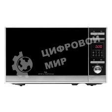 Микроволновая печь General Electronics GE DG420S атласное серебро, 20 л, 700 Вт, переключатели - сенсор, кнопки, поворотный механизм