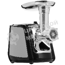 Мясорубка электрическая Sakura SA-6407, 1500 Вт, с функцией реверса, насадками кеббе, для приготовления сосисок и тремя дисками в комплекте. Материал корпуса: пластик. Материал лотка: металл.