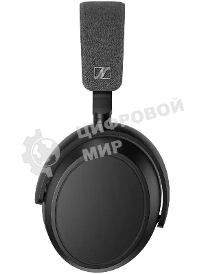 Беспроводные/проводные наушники Sennheiser Momentum 4 Wireless черный, полноразмерные, Bluetooth + Jack 3.5 мм, активное шумоподавление, до 60 ч
