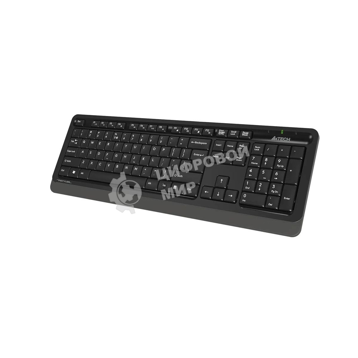 Комплект клавиатура + мышь A4Tech Fstyler FG1010 клав:черный/серый мышь:черный/серый USB беспроводная Multimedia