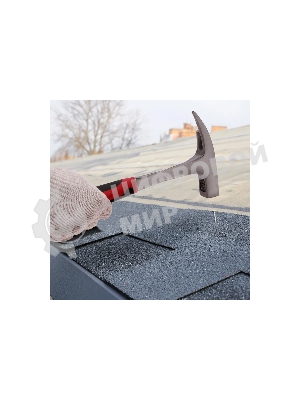 Молоток кровельщика Matrix 600 г, цельнометаллический, двухкомпонентная рукоятка