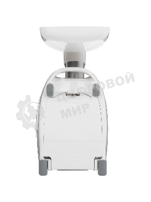 Мясорубка электрическая Аксион М641.02 белый, 2000 Вт, 3 кг/мин, реверс, защита от перегрузки, насадки - 6
