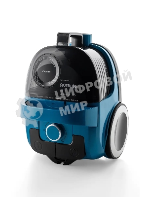 Пылесос Gorenje VC1902G2AHGR синий, 250/1900 Вт, уборка сухая, пылесборник контейнер 2,2 л
