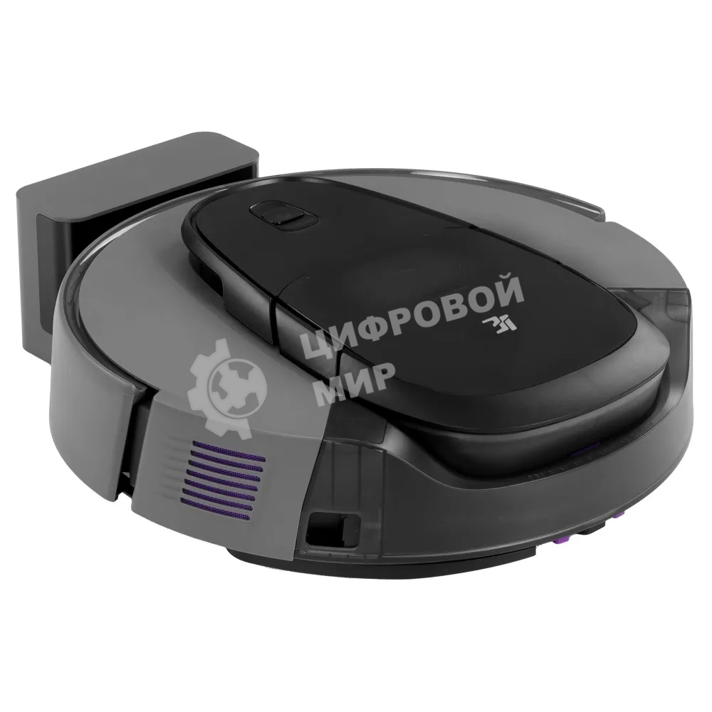 Робот-пылесос 3I HOME-G10P серый, 5200 мАч Li-ion, уборка сухая/влажная, пылесборник контейнер 1 л
