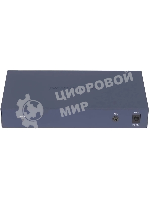 Коммутатор Hikvision DS-3E1309P-EI(O-STD)(B), 8×100 Мбит/с PoE + 1×1 Гбит/с, настраиваемый