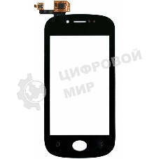 Сенсорное стекло (тачскрин) для Fly IQ448 Chic, черное