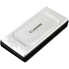 Внешний SSD Kingston SXS2000, 1TB, USB 3.2 Gen 2x2 Type-C, R/W 2000/2000, серебристый