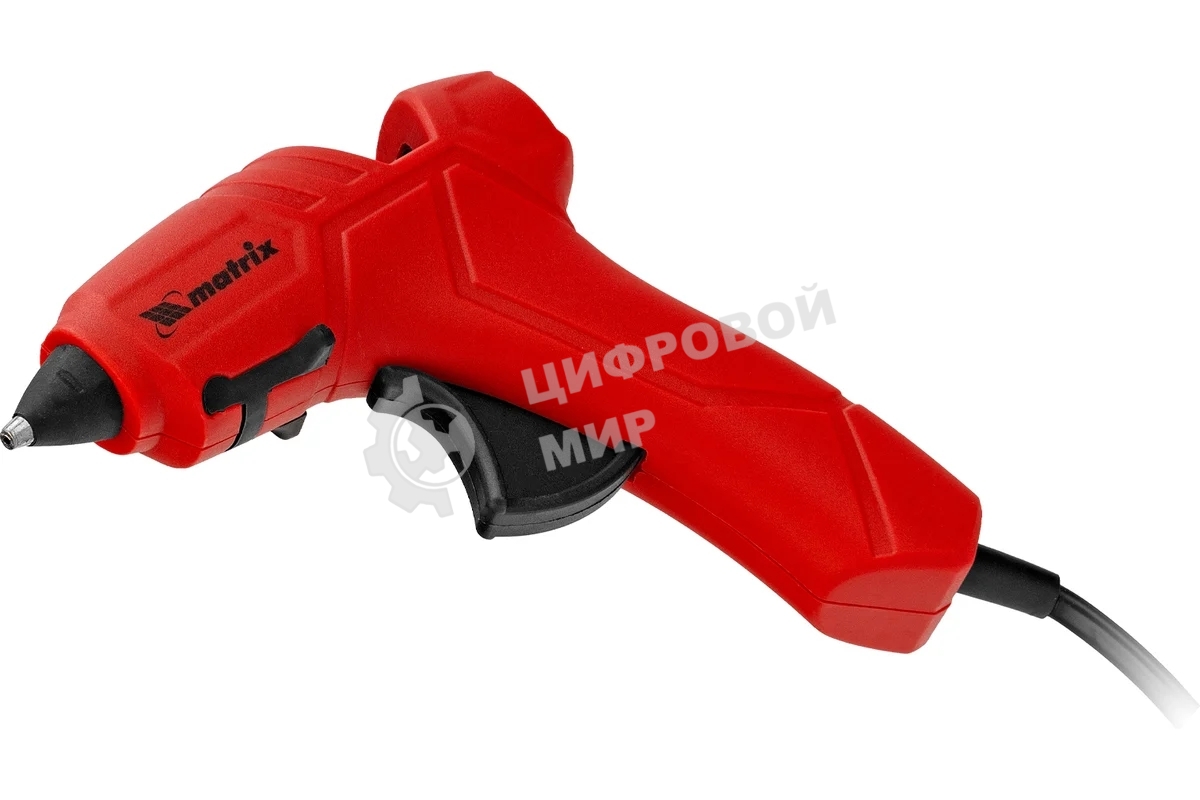Клеевой пистолет Matrix, 7 мм, 15 (60) Вт, 8 г/мин